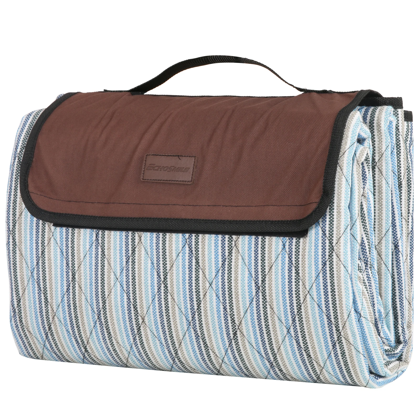 

Packable warm blanket for ground blanket camping