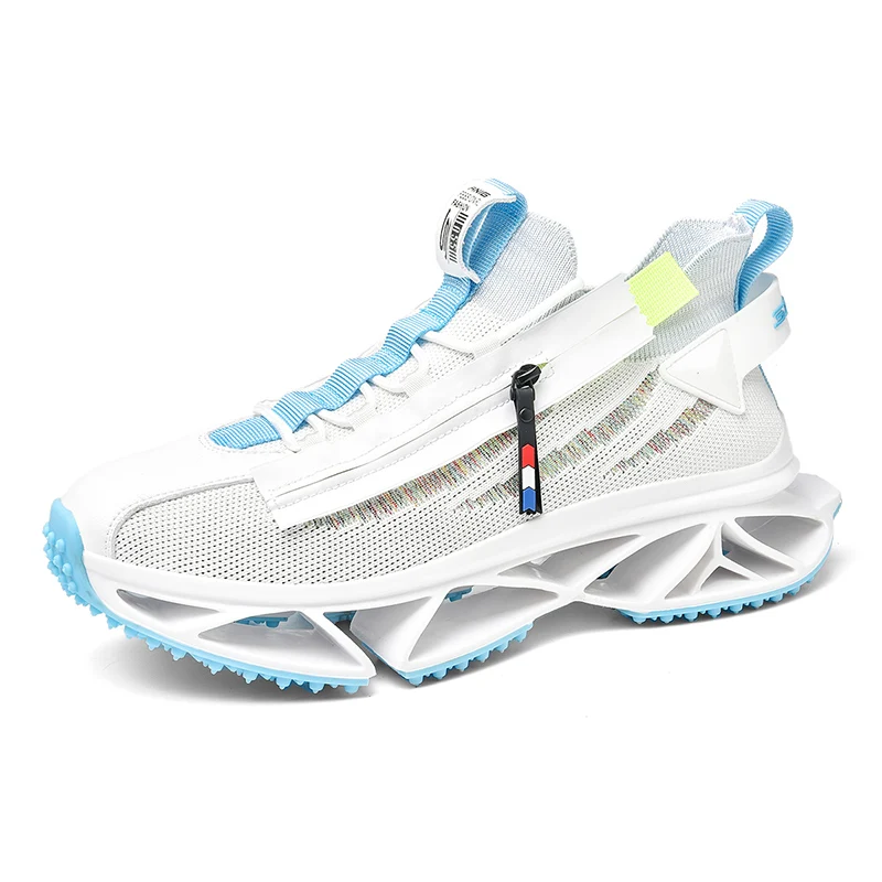 

DROP SHIPPING Mesh Breathable Platform Sneakers 2021 Spring Fashion Men Male Trainers casual Footwear Plus Sizes 39-44