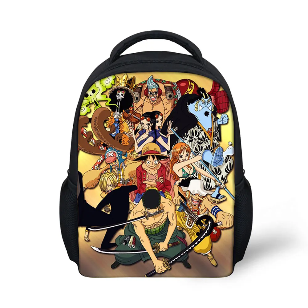 

custom One Piece anime design suppliers fashion wholesale kids school bags backpack