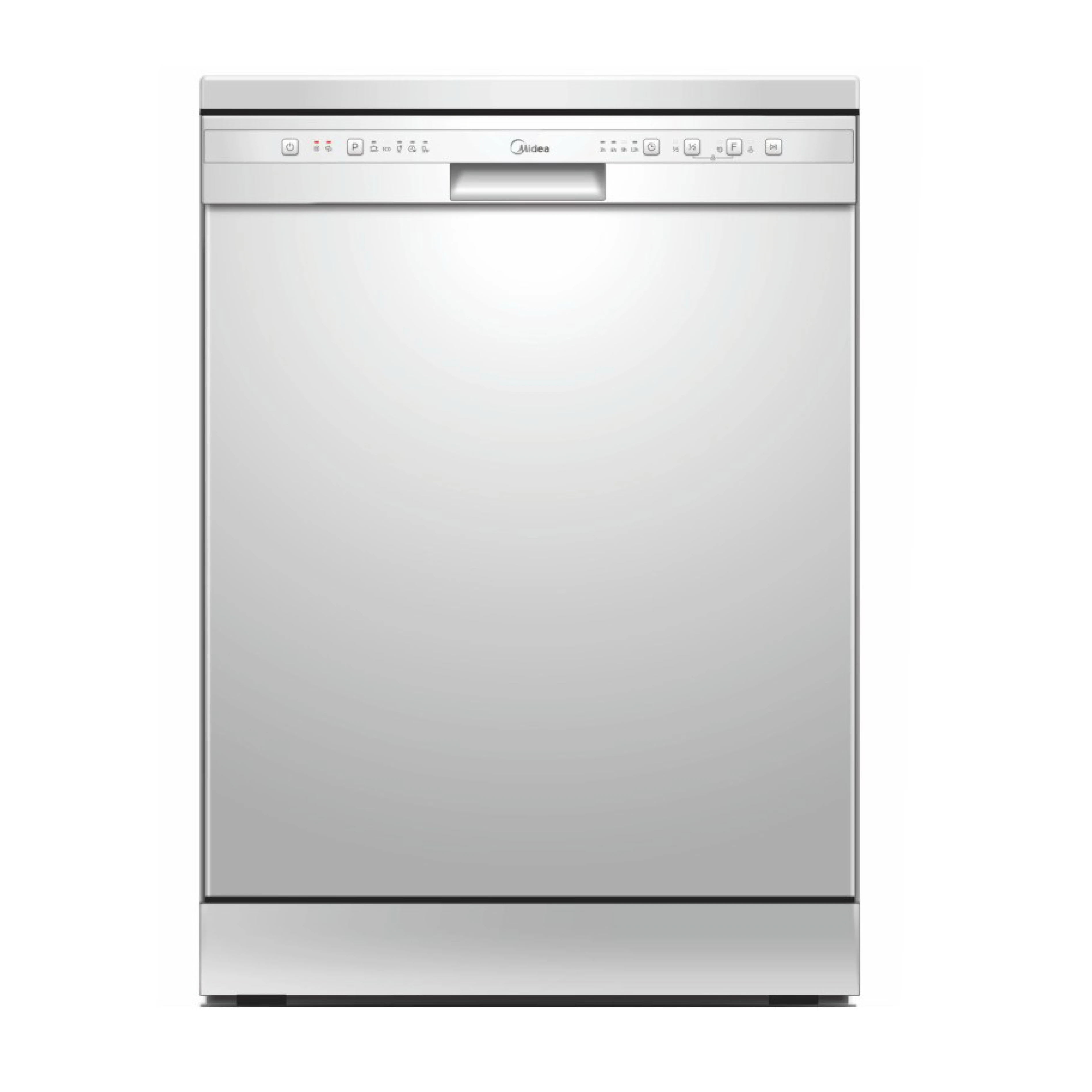 12 Place Settings Midea MDWCSS Freestanding Dishwasher 60cm Stainless Steel