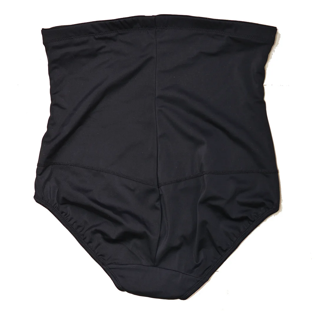 

High-waisted silicone anti - slip adjustable briefs pants tight