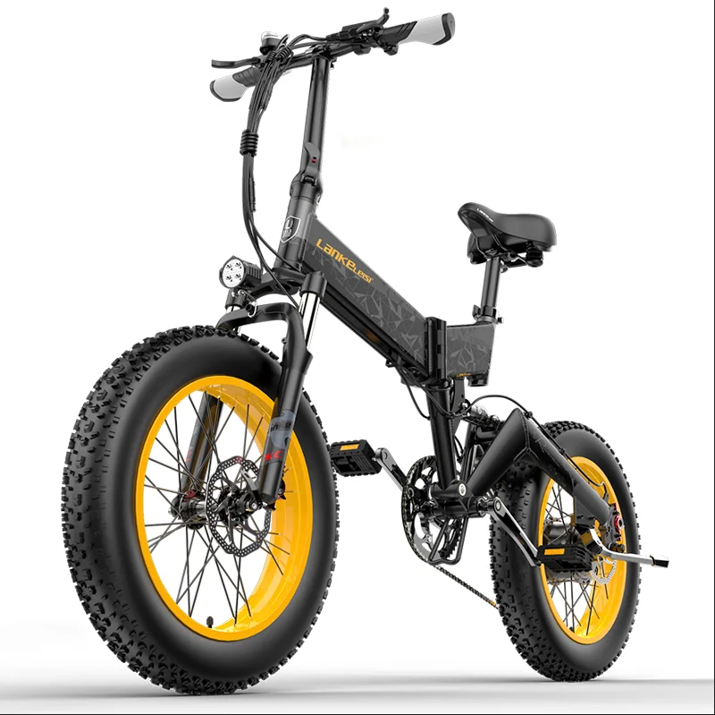 

2022 new EU warehouse electric bicycle 20inch fat tire ebike 1000W48V14.5AH folding electric snow bike electric mountain bike