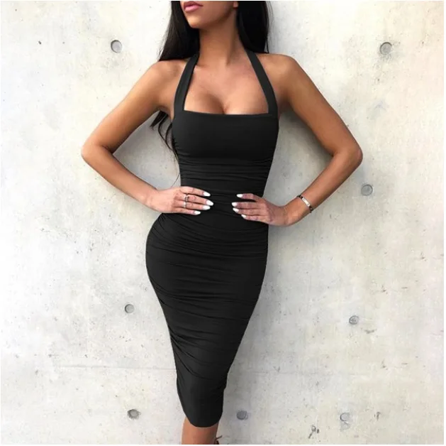 

2022 fashion V neck Black casual dresses sundress summer long maxi ladies dresses linen sleeveless elegant casual dress