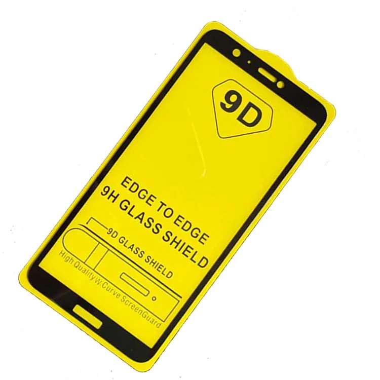 

High quality 9D 9H premium 0.33MM tempered glass screen cellphone full glue edge to edge protector for xiaomi pocophone f2