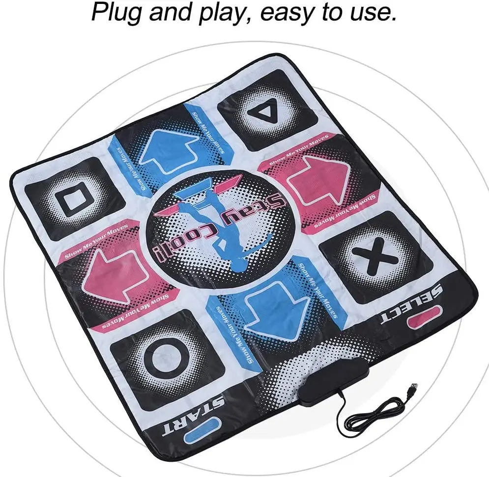 
Wholesale home dance mats wii game dancing pads for tv 