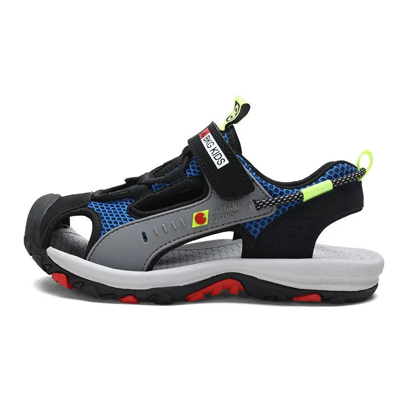 

China professional manufacture children's sandals and slippers cheap children's sandals, Navy