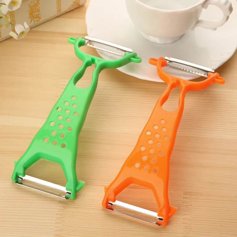 

Double Head Multi-function Grater Apple Peeler Apple Kitchen Vegetable Carrot Gadgets Fruit Paring Knife