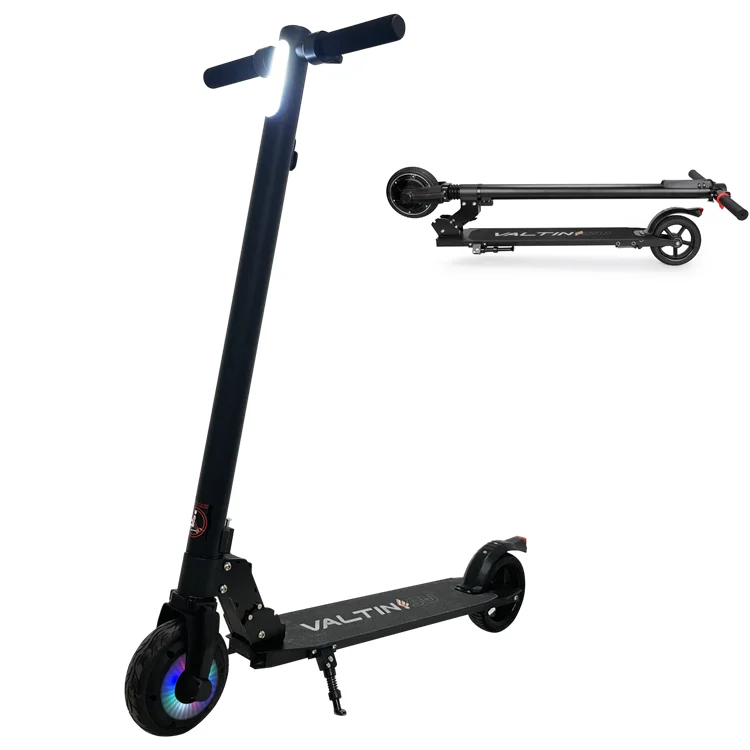 

Adult entertainment electric scooter with luminous wheels