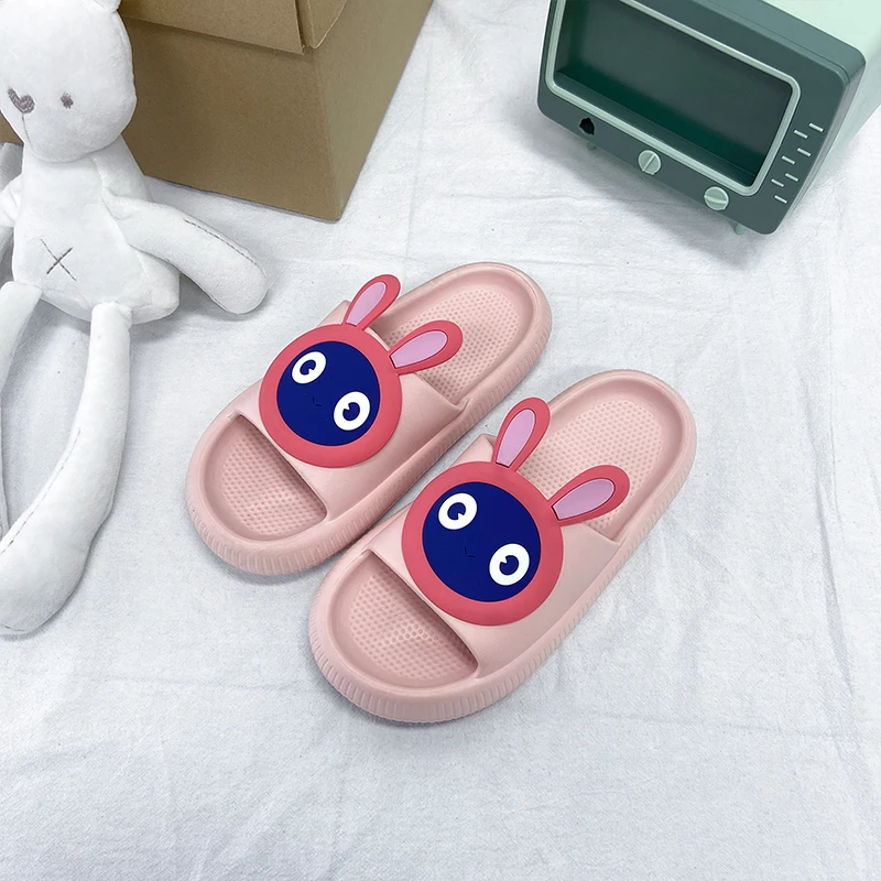 

Newly Designed Slippers Indoor and Outdoor Rabbit Cartoon Children's Slippers For Summer EVA Slippers, 1pairs