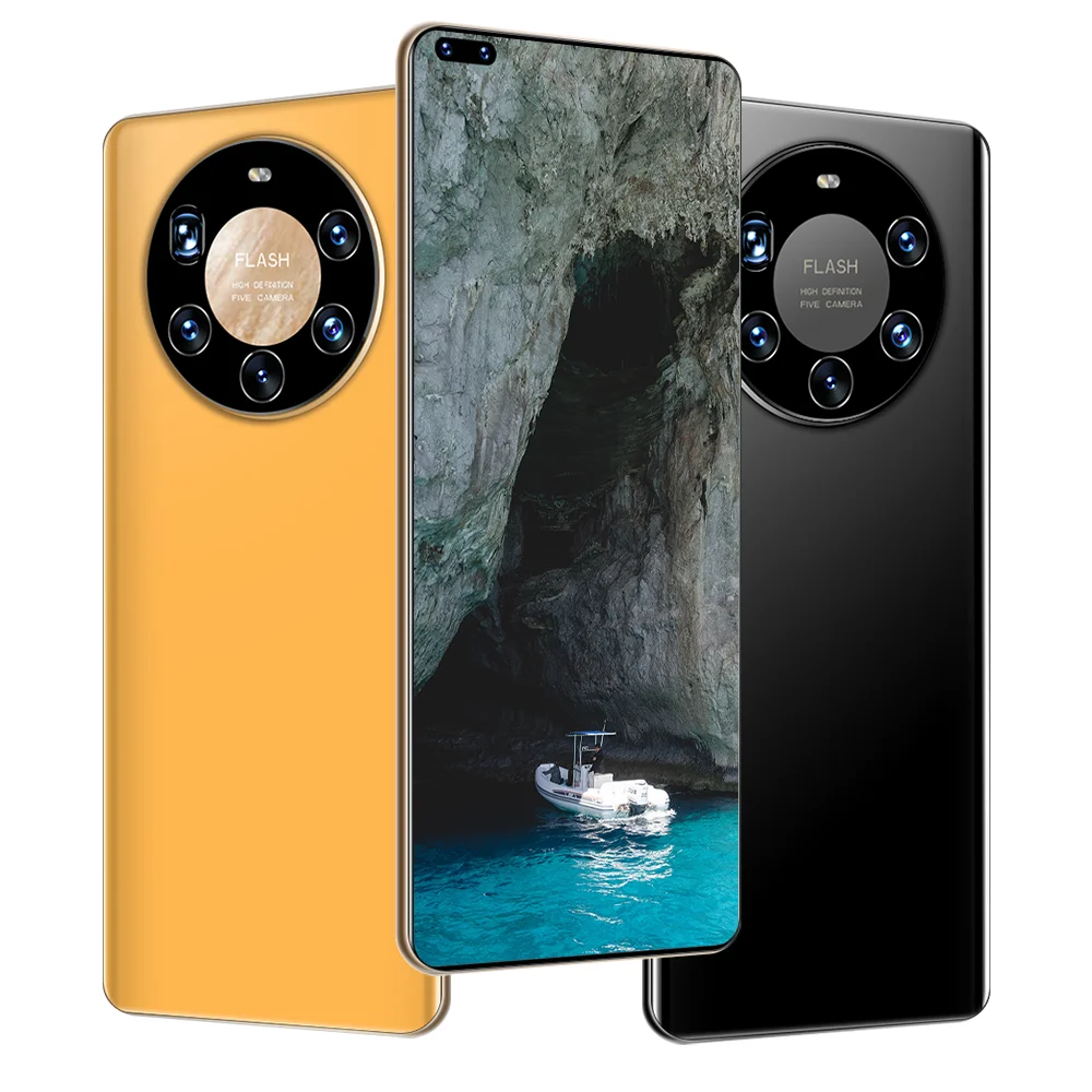 

US UK 7.3 inch Mate40pro+ Unlocked Cheap Mobile Phone Android 10.0 system 4G+64G 4G Smart phone