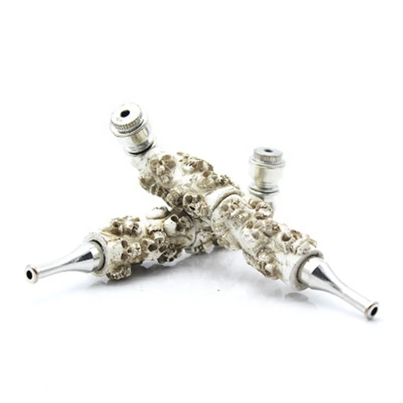 

Metal New Style Sk-ull Long Smoking Pipe, Sliver