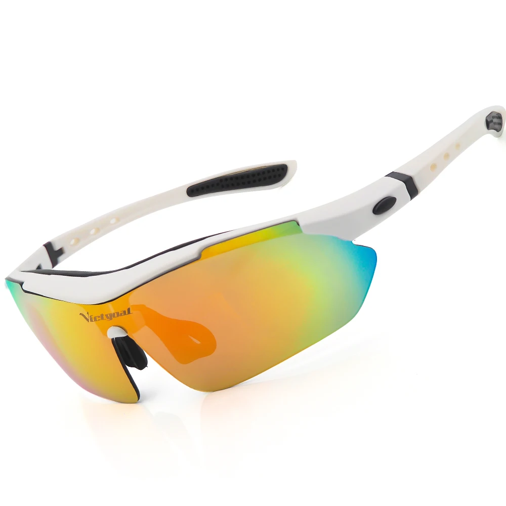 

VICTGOAL Polarized Cycling Glasses UV400 Sport Sunglasses with 5 Lens