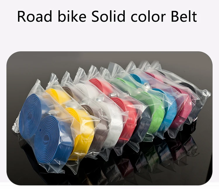 Multicolor High Quality Reflective Bar Tape With End Plug Handlebar