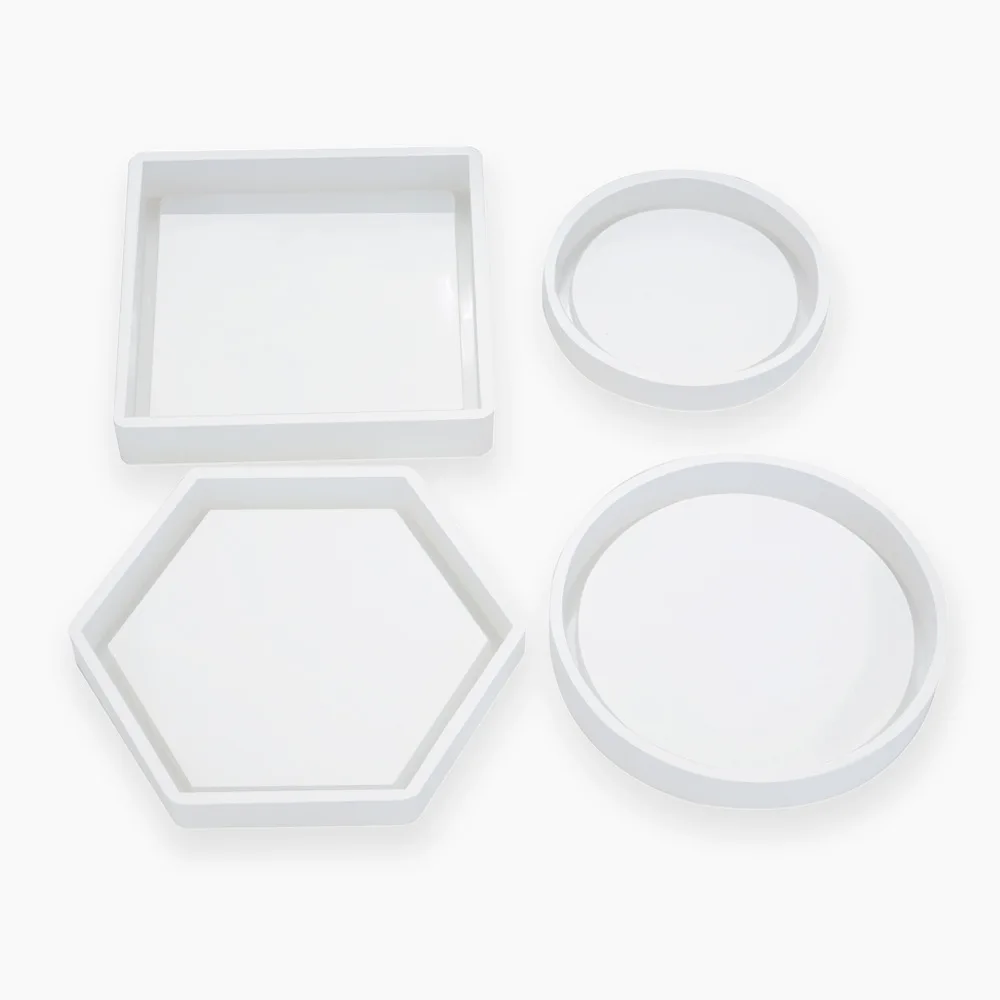 

RM6203 coaster mold resin coaster mold silicone coaster mold