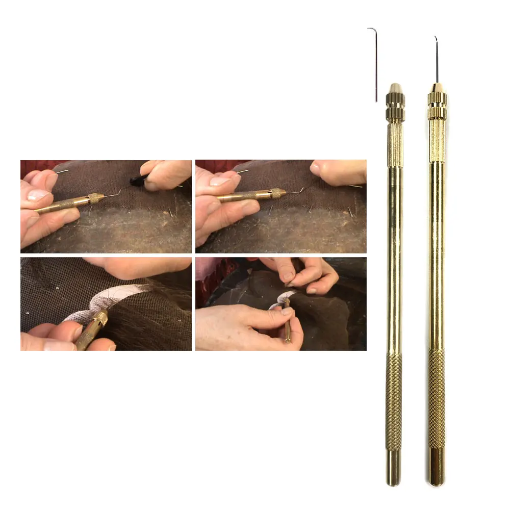 Wig Making Needle,Copper Handle Wig Needles,Ventilating Needles For Lace Wigs Buy Wig Needle