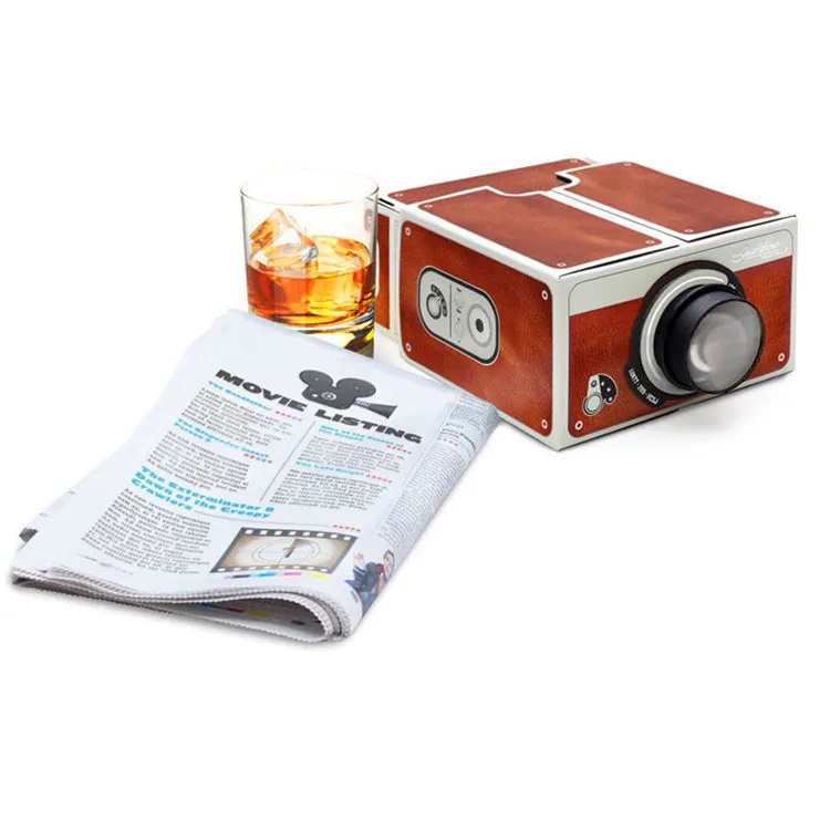 

mobile projector mini proyector Smart Phone Projector Installation-Free Version mini projectors, Yellow