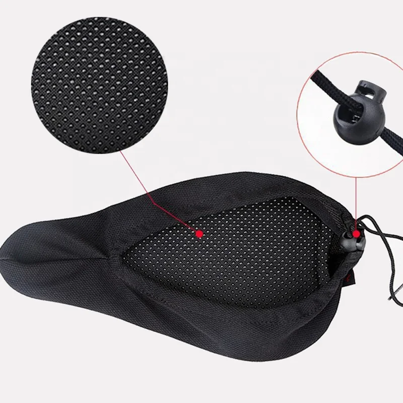 

Outdoor Seats 3D Soft Bicycle Seat Cover Comfortable Foam Bicycle Fashion Seat Pad Bicycle Accessories, Customized