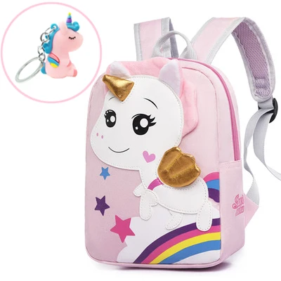 

2021 Wholesale New Unicorn Children's Cartoon Adorable Bookbag Kindergarten School Kids Backpack