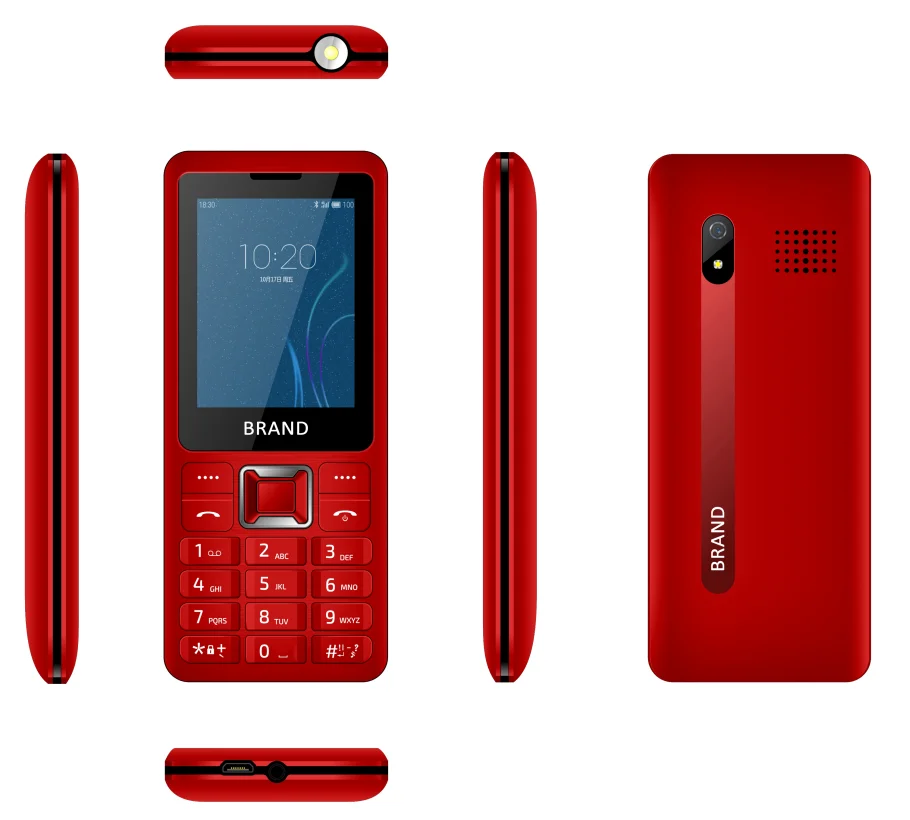 Inch 2.4 Mobile Phone with Spreadtrum 6531E Dual Cards