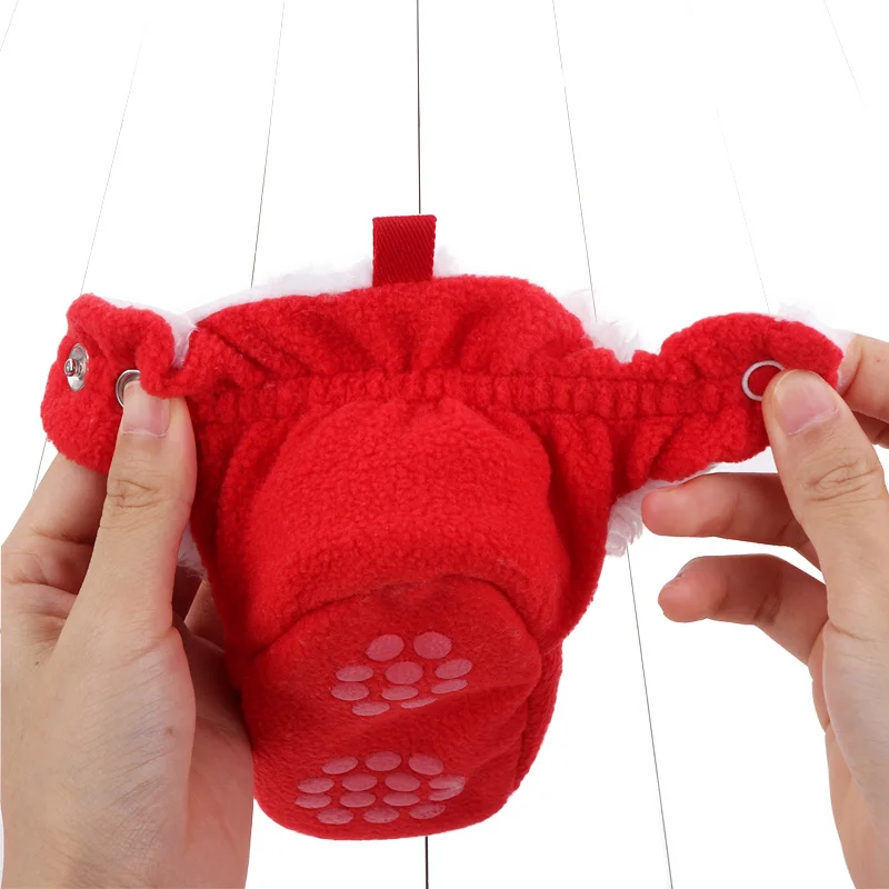 Winter Warm Christmas Baby Socks Baby Boy Girl Booties Fluff Soft Toddler Shoes First Walkers factory