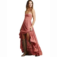 

Bohemia Maxi Party Sleeveless Women Boho Dress Free People Style