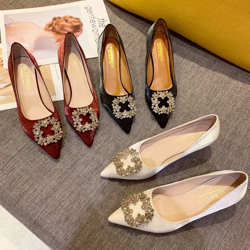 

Spring Autumn Large Size Pumps Sandals Women Shoes Pumps Heels Ladies Stiletto Shoes Perspex Heels High-heel Shoes, Brown/white