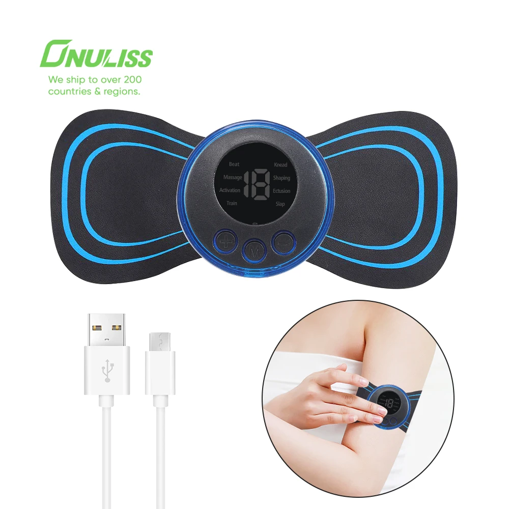 

Electric Physical Therapy Tens Unit Ems Remote Control Ems Electric Pulse Neck Massager Ems Neck Massager Neck Massager Electric