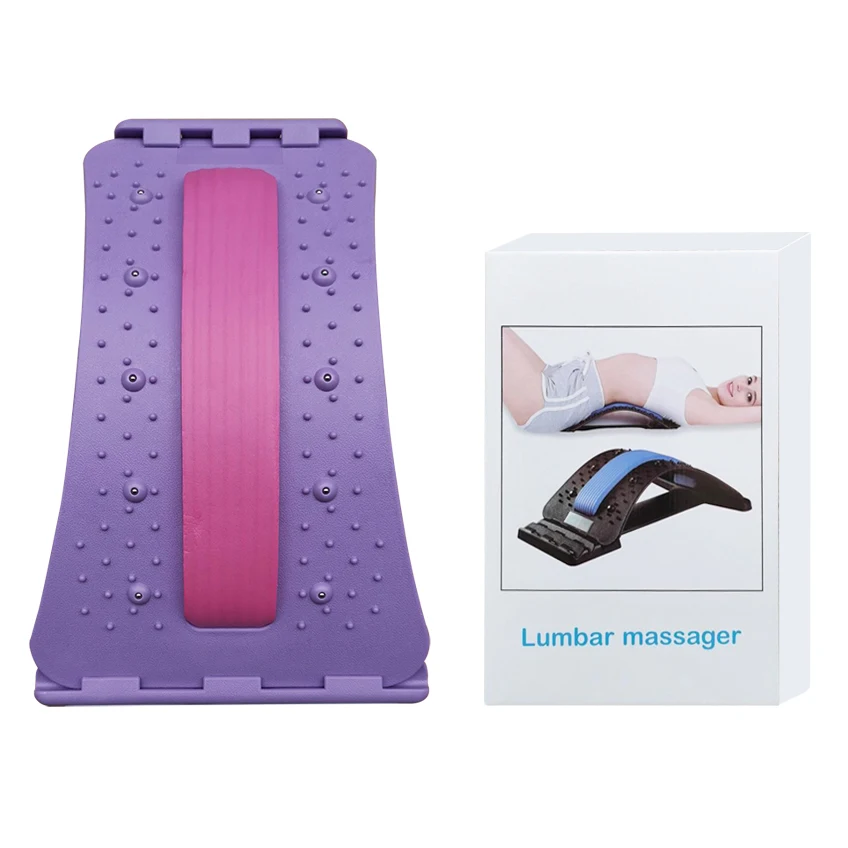 THYFIT Sports & Entertainment Lumbar Support Device Posture Corrector Back Stretcher for Upper and Lower Back Pain Relief