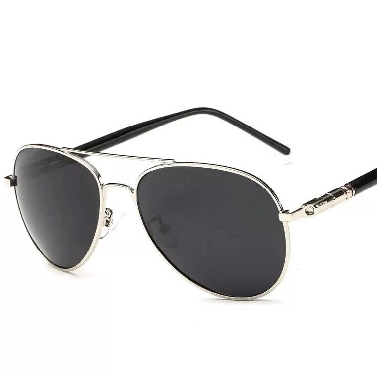

Metal Frame High Quality Oversized Aviation Shape Polarized Sunglasses Brand Design Pilot Men Sunglasses, Mix color