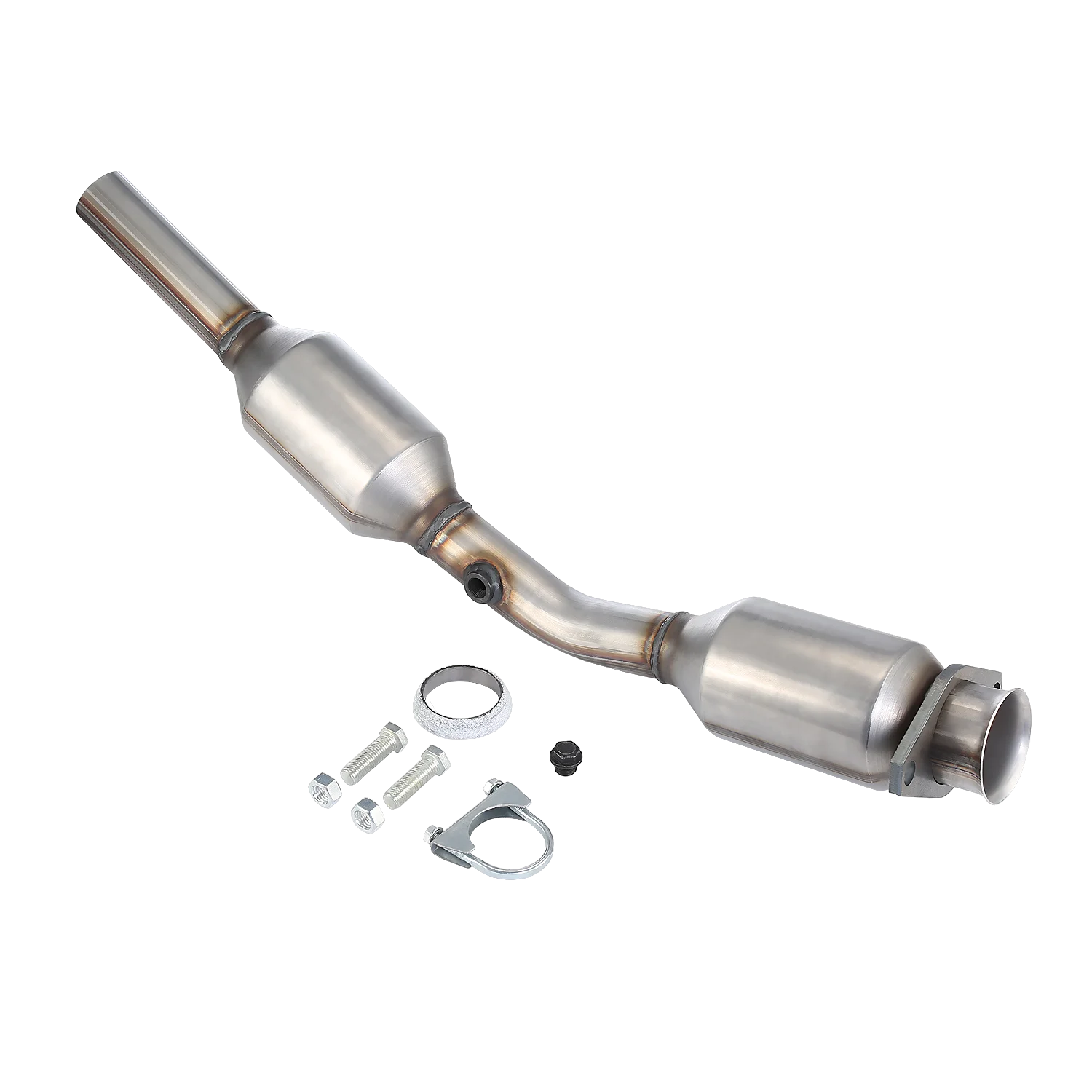 

US Stock CL008 Car Auto Parts Stainless Steel Three Way Exhaust Catalytic Converter For Toyota Corolla 1.8L 2003 - 2008
