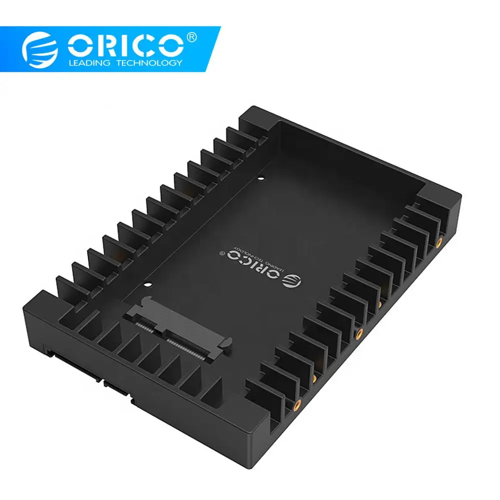 

ORICO 2.5 Inch to 3.5 Inch SSD HDD SATA Hard Disk Converter Case Box Hard Drive Caddy Adapter Support 9.5mm and 12.5mm 1125SS