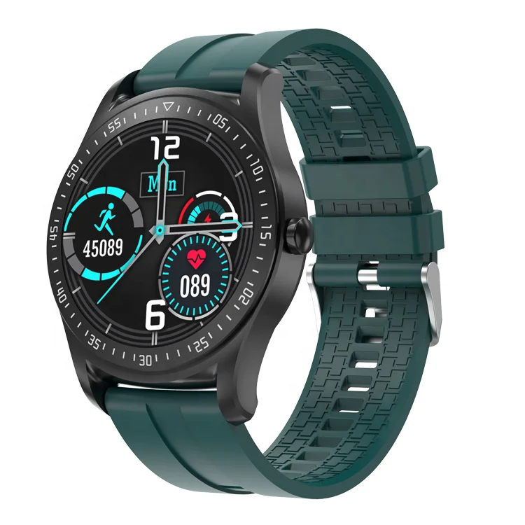 

Waterproof Smart Bracelet Watch With Super Slim Zinc alloy Case For Men Or Women, Black, green, red
