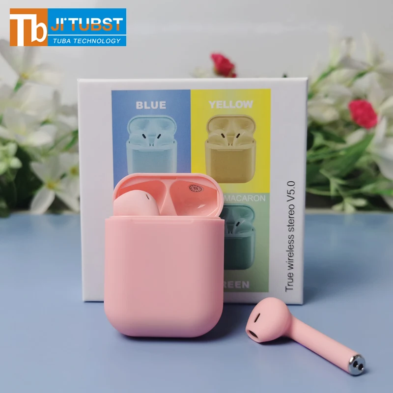 

inpods 12 earphone TWS i12 Original Macaron headphones fone ouvido auriculares audIfonos wireless earbuds i12 tws