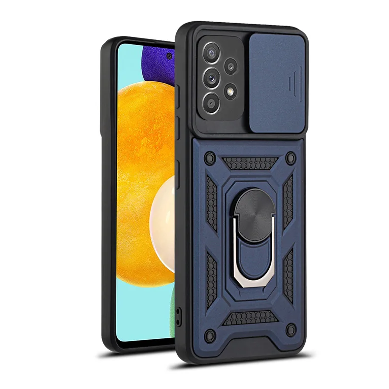 

Full Protective Phone Case With Finger Ring Back Cover for Reno 5 Lite 5F 4G 4 Lite for oppo reno 6 6Z 5G case
