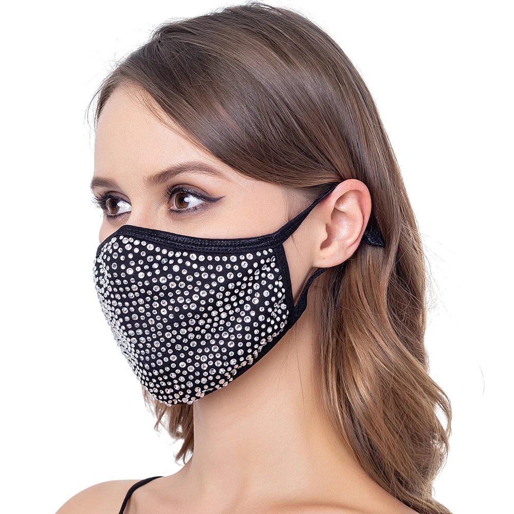 

bling fashion mask with pumpkin rhinestone mask rhinestone for halloween party mask