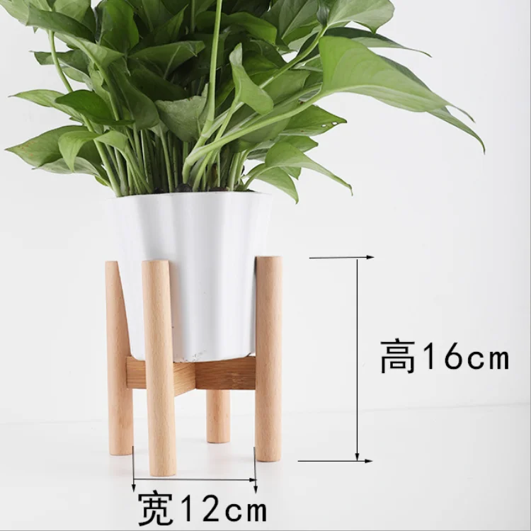 

Shusenlin Flower Pot 17Cm 2Floor Wooden Book Stand