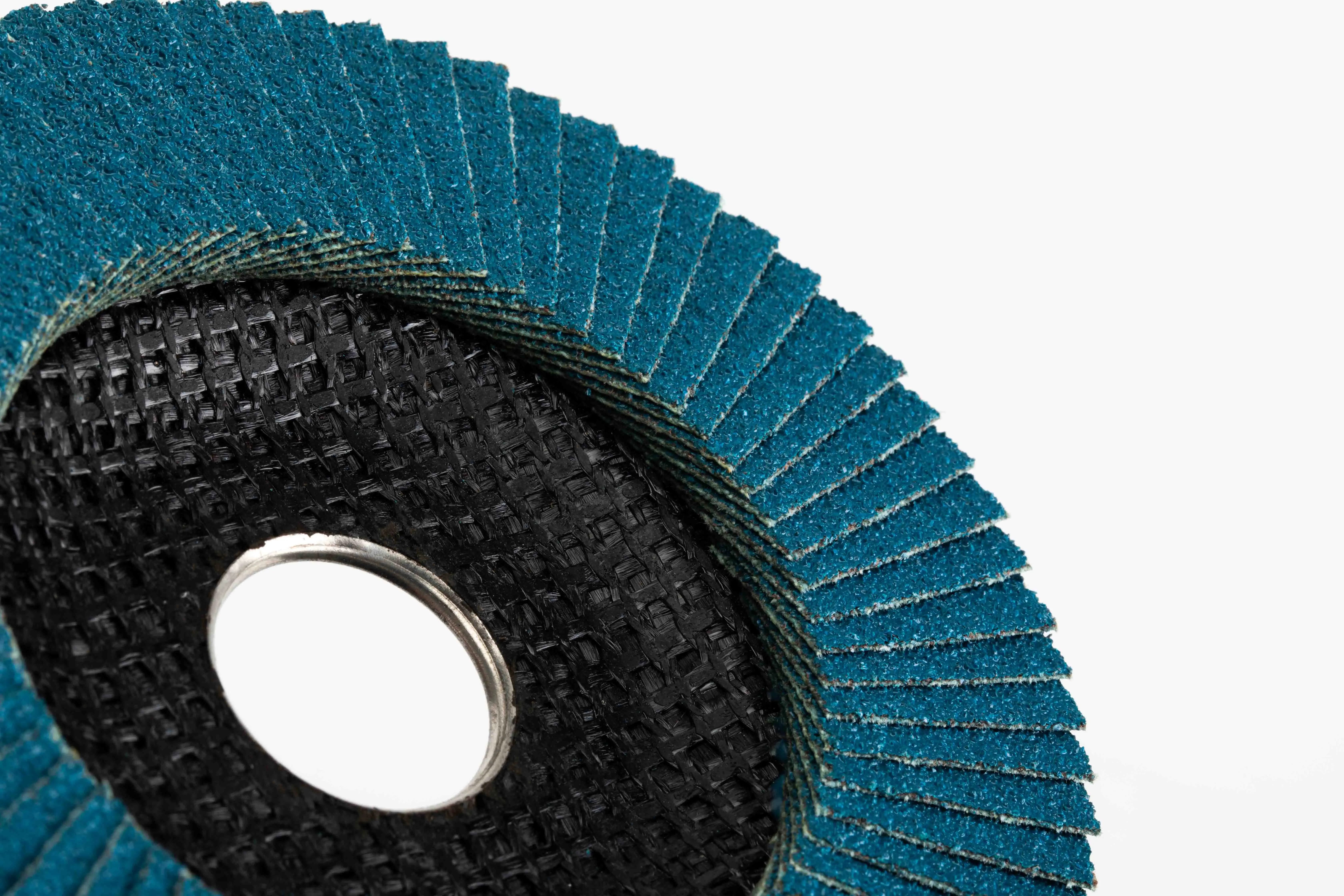 Toolway Aluminum Abrasive Flap Disc 115mm 40 Grit Grinding Wheel Disc