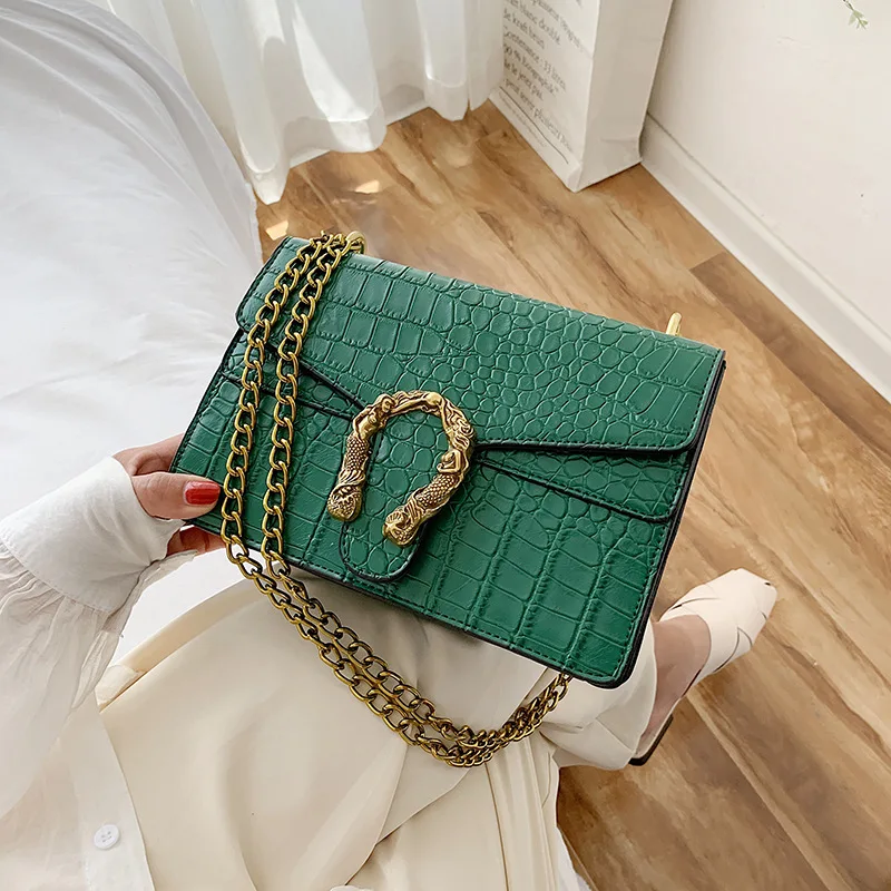 

Cheap Ladies Designer Purse Women Shoulder PU Leather Chain Crossbody Bags Women RTS Handbag