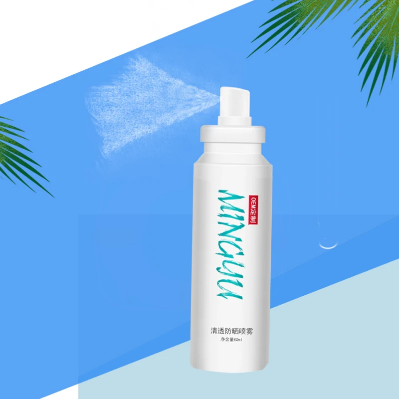 Oem Whitening Sun Block Uv Protection Custom Face Sunscreen Spray ...