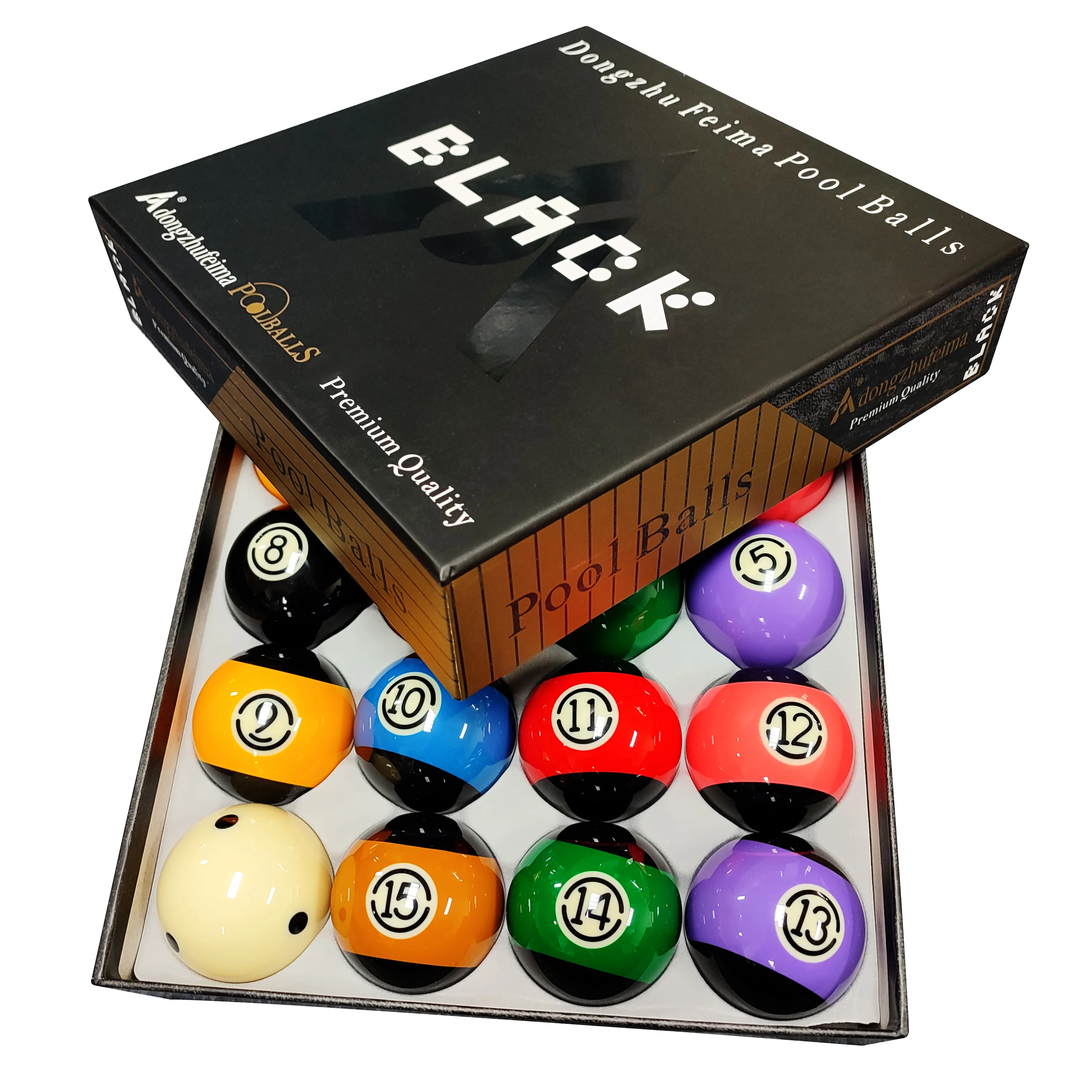 

High quality 57.2mm billiard ball set for sale