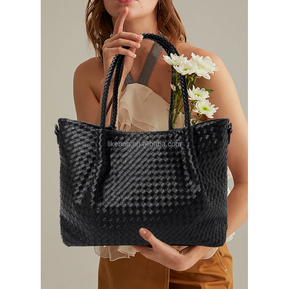 

LIKEBAG Woven single-shoulder messenger bag luxury multifunctional large-capacity messenger shoulder women hand bags