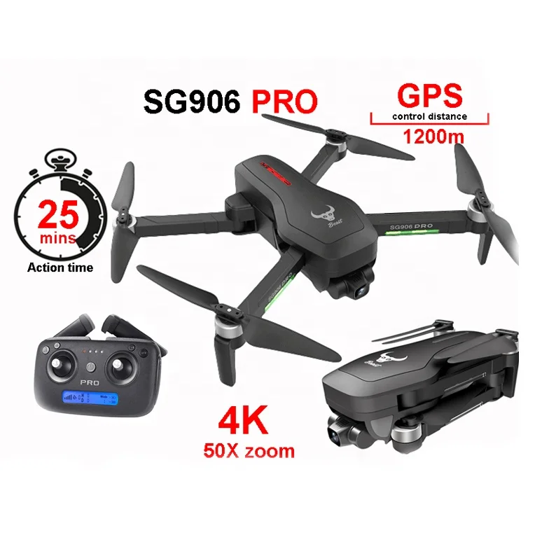 

2020 New Arrival Sg906 Pro 2-Axis Gimbal Stablizited 4K Drone Gps With Brushless Motor 1000M Control Range Vs Mavic 2 Pro