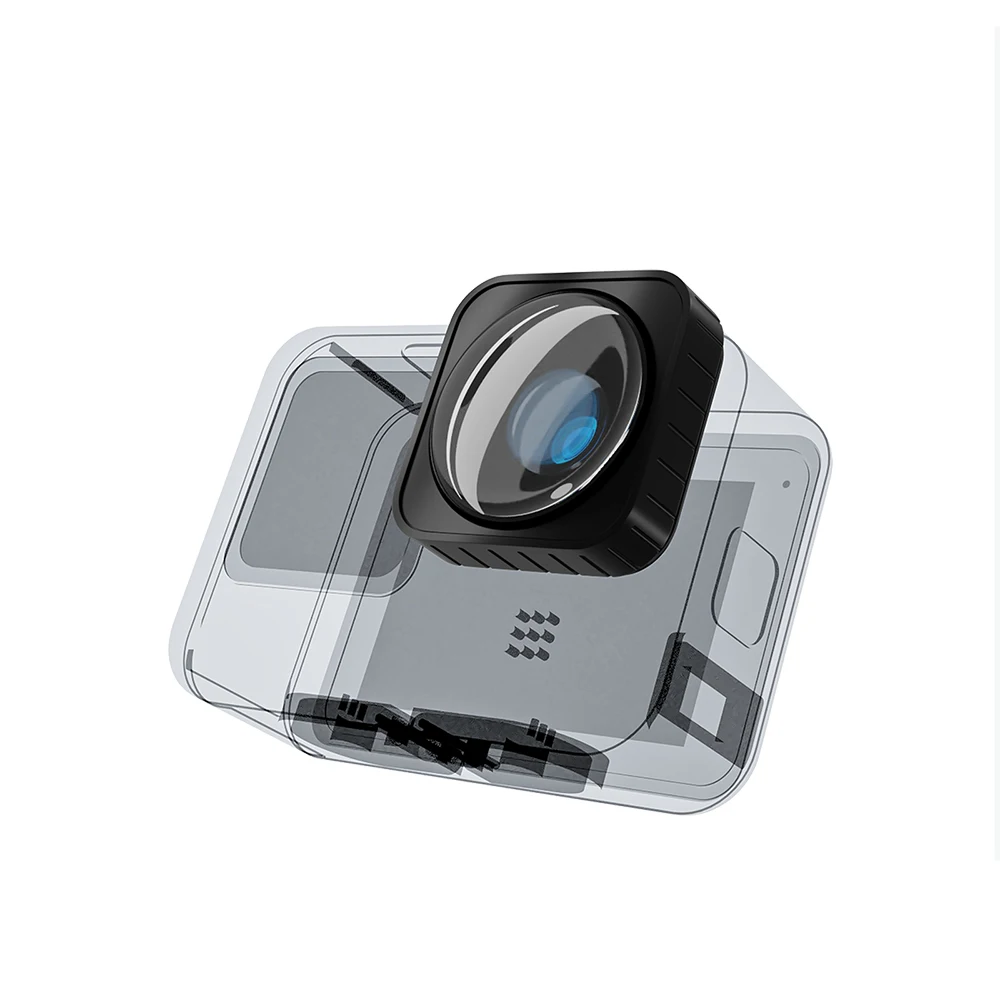 

Telesin Max Lens Mod Wide Angle Media Lens Mod for GoPro Hero-9/10 Black Camera