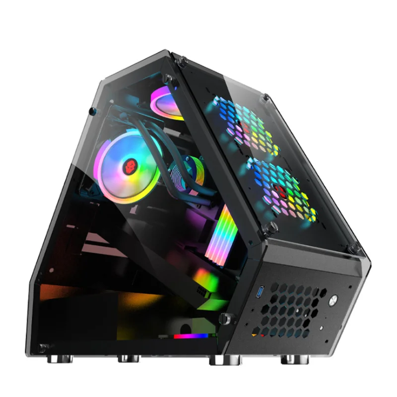 tempered glass computer case