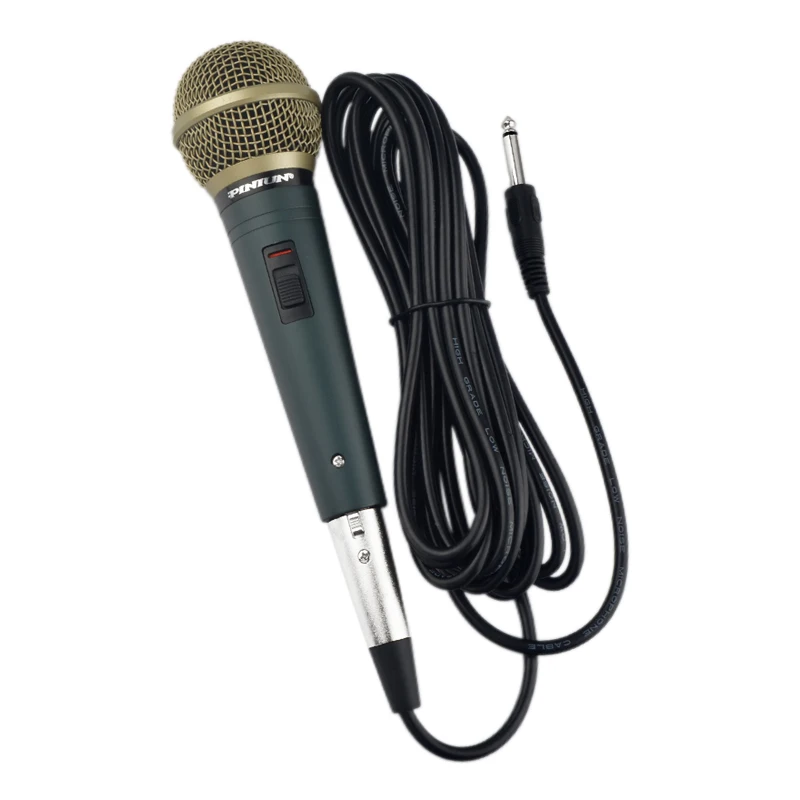 

Home Karaoke Stage Professional Handheld Wired Microphone