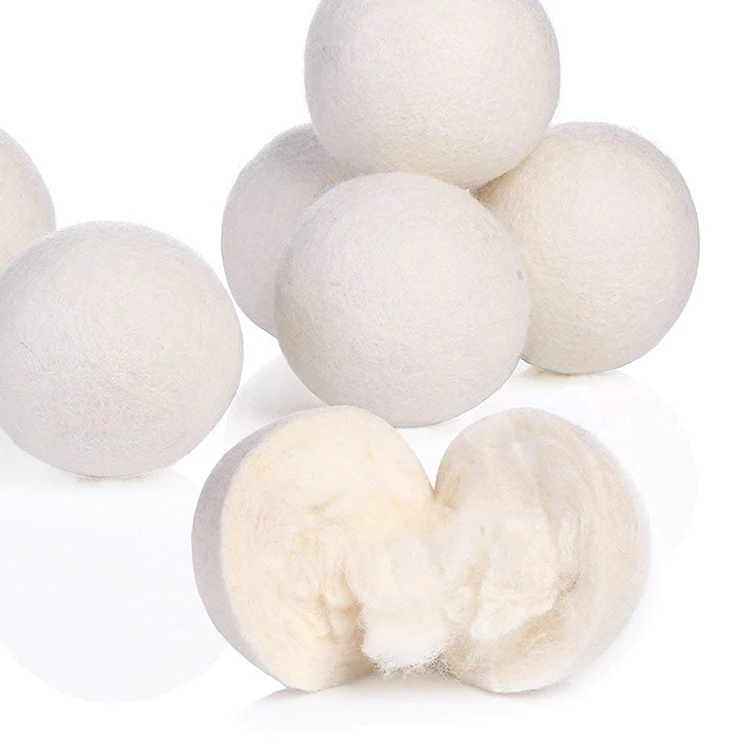 

Ready To Ship Laundry Ball Washing Refillable 100% Organic Wool Dryer Balls From Nepal Wholesale