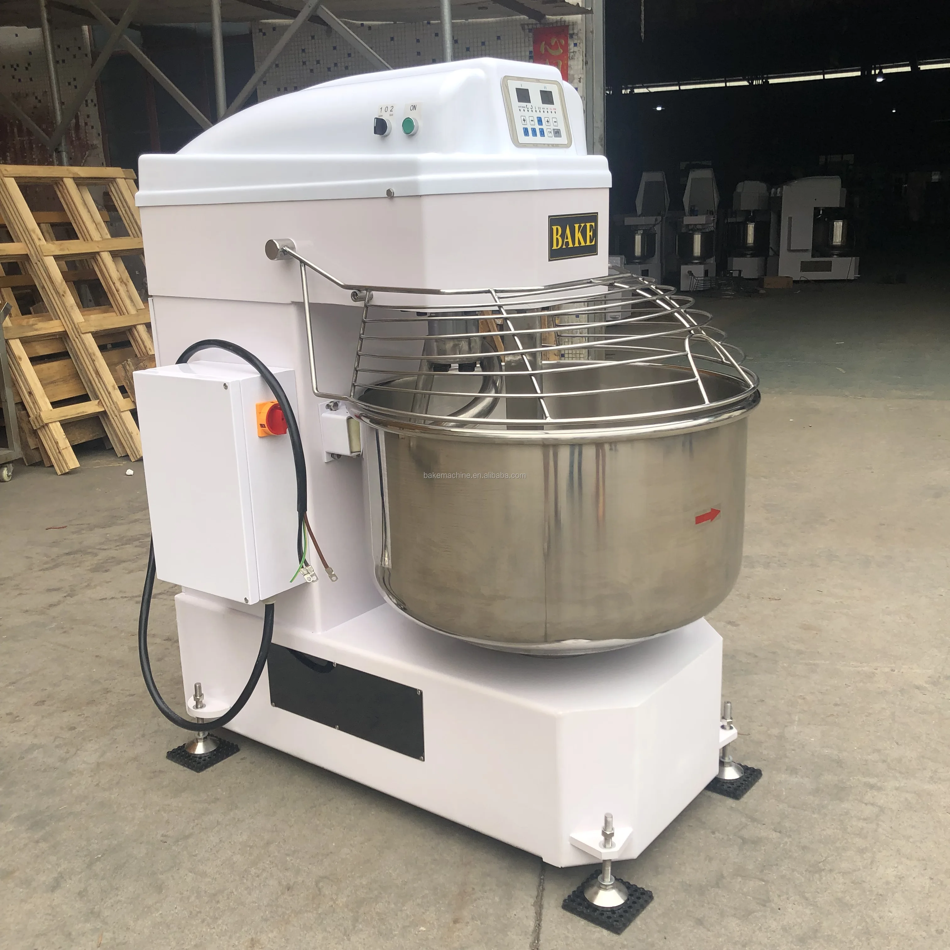 Commercial Spiral Bread Dough Mixer,2 Years Warranty For Spiral Dough