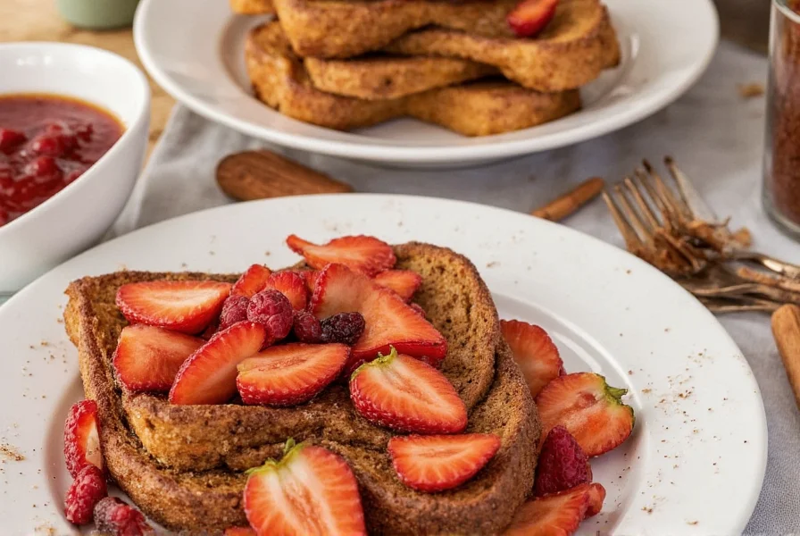 Spiced Apple Cinnamon French Toast