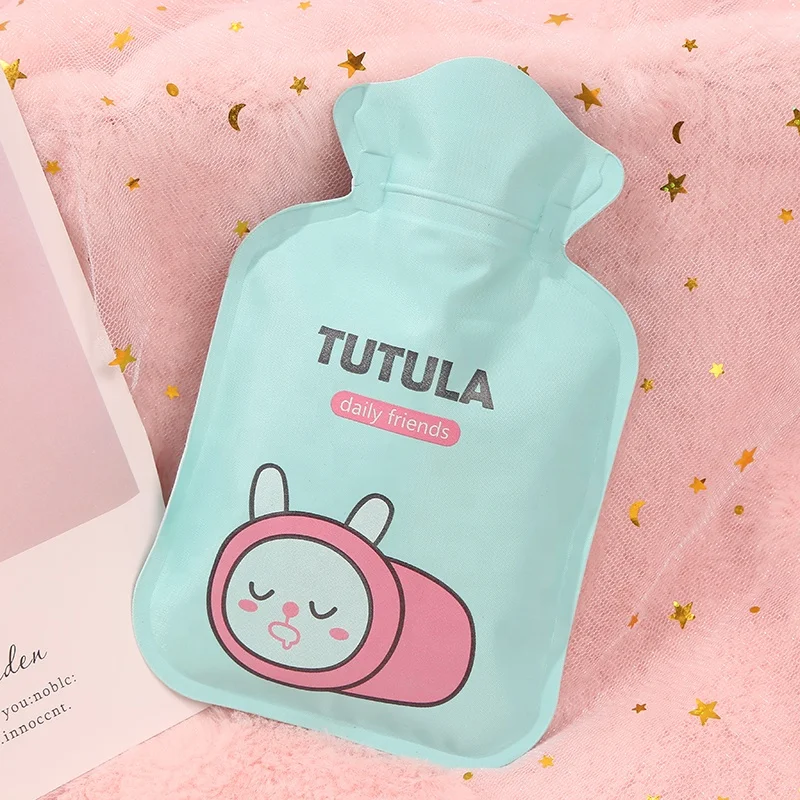 
Customized High Quality PVC 17*11 Mini Cute Cartoon Animal Cover Hot Water Bag/ Bottle 