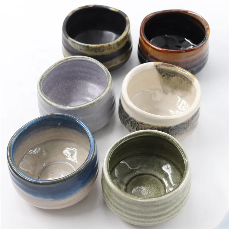 

Customize color tea set small ceramic japanese matcha bowl set for matcha tea